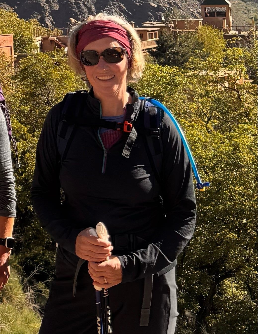 Lynda Mather qualified Nordic walking Instructor Shrewsbury