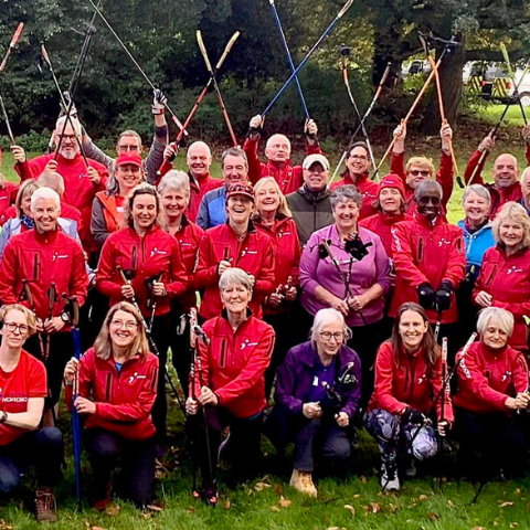 Qualified Nordic Walking instructors convention
