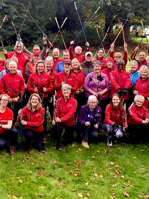 Qualified Nordic Walking instructors convention