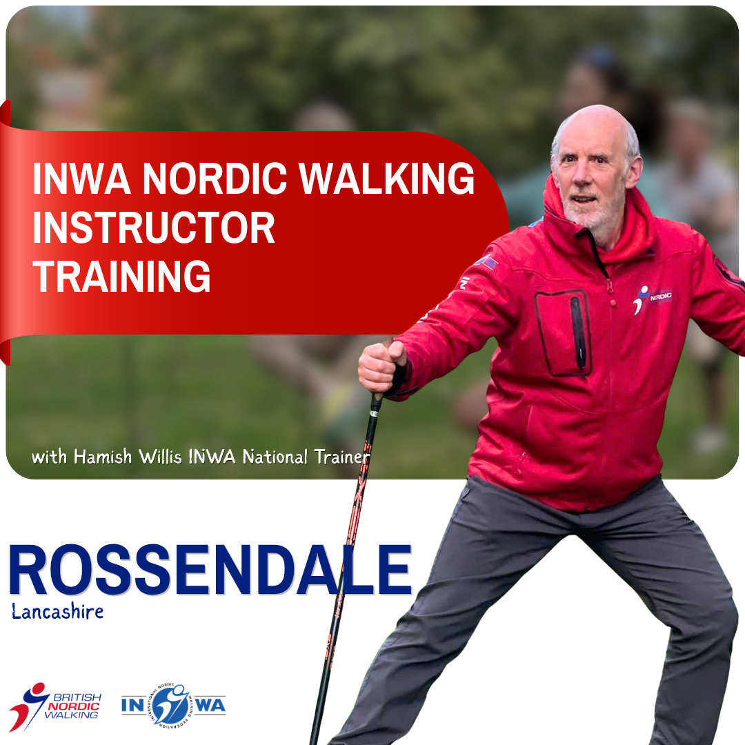 become a qualified nordic walking instructor Lancashire Manchester