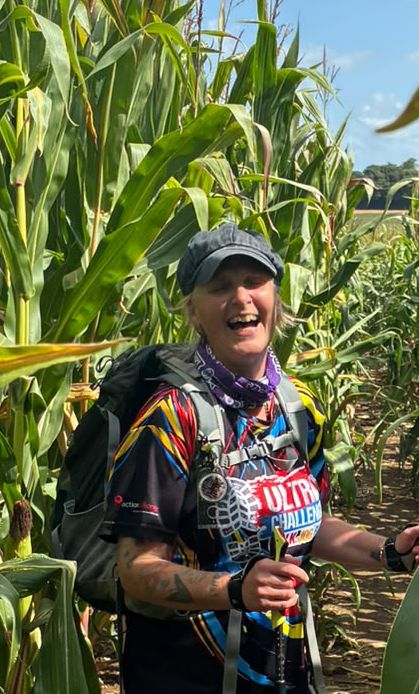 ULTRA walker Tanya Adolpho - qualified Nordic Walking Instructor